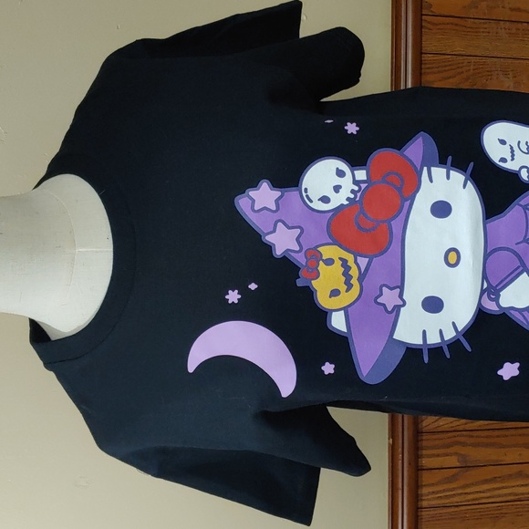 Sanrio 🆕 Hello Kitty Halloween T-Shirt S - Picture 2 of 12